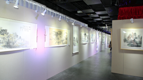畫家劉新作品亮相“紀(jì)念改革開放四十周年全國名家藝術(shù)作品公益展”
