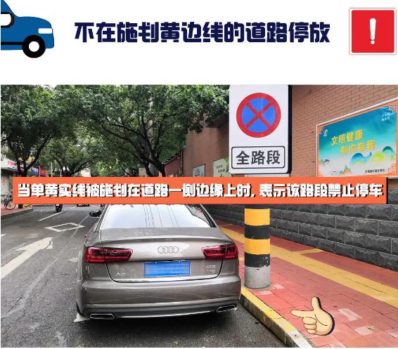 這幾種情況都算違停,，開車人千萬要知道,！