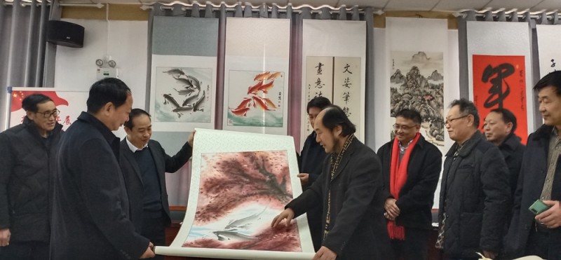 安陽(yáng)市舉行《2021慶祝退役軍人保障法施行暨安陽(yáng)戰(zhàn)友情深 筆墨抒懷新春書畫展》活動(dòng)