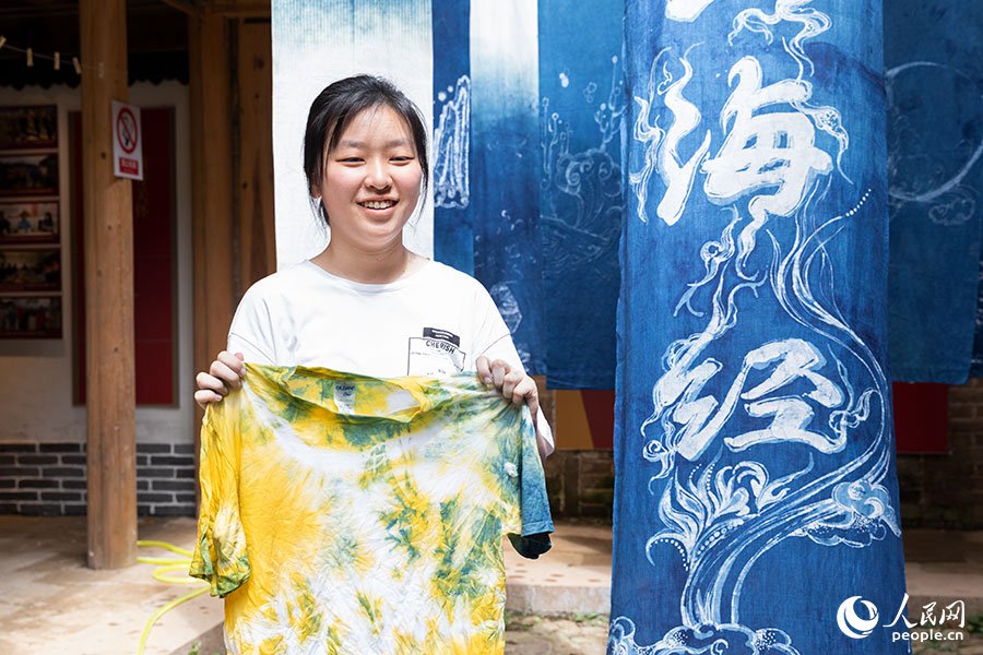 農(nóng)作物廢料變身“植染藝術(shù)品”,，把福建這個(gè)鄉(xiāng)村裝扮成藝術(shù)館！