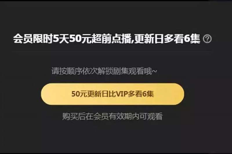 超前點(diǎn)播,、VVIP、會(huì)員專屬結(jié)局 視頻平臺(tái)花樣賺錢(qián)