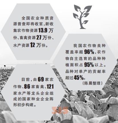 攥緊中國種子,，為良種裝上“中國芯”