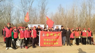 凈壩護淮，志愿同行     宋灘社區(qū)開展淮河生態(tài)環(huán)境清理活動