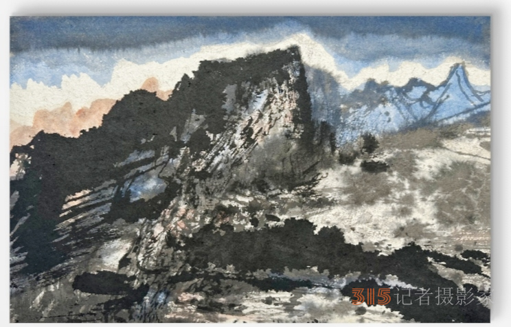 “如果時代被看見”三人畫展在濟南啟幕，共繪時代藝術長卷