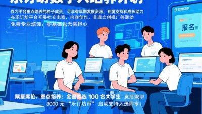 樂訂坊大學(xué)生數(shù)字人培養(yǎng)計(jì)劃,，邀有志大學(xué)生成為AI時(shí)代 “同行者”